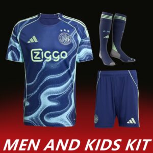 2025-26 AJAX AWAY MEN AND KIDS KIT