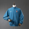 PORTUGAL REVERSIBLE JACKET WINDBREAKER - RED & CYAN