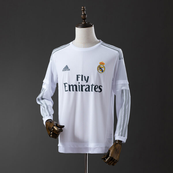2015-16 REAL MADRID HOME LONG SLEEVES (FAN VERSION)