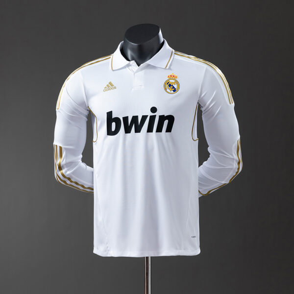 2011-12 REAL MADRID HOME LONG SLEEVE (PLAYER VERSION)