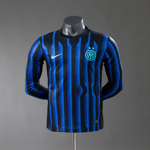 2025-26 INTER MILAN HOME LONG SLEEVE (PLAYER VERSION)