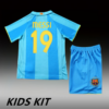 2007-08 BARCELONA AWAY KIDS KIT