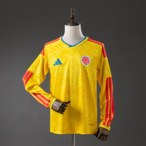 31129e3396.jpg 2026 COLOMBIA WORLD CUP HOME LONG SLEEVE (FAN VERSION)