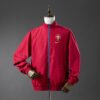 PORTUGAL REVERSIBLE JACKET WINDBREAKER - RED & CYAN