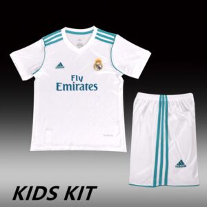 2017-18 REAL MADRID HOME KIDS KIT