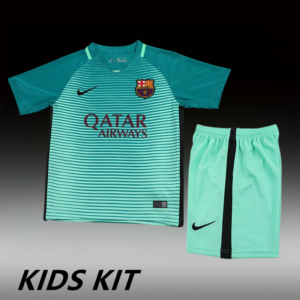 2016-17 BARCELONA THIRD AWAY KIDS KIT