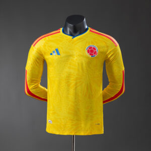 2026 COLOMBIA WORLD CUP LONG SLEEVES HOME（PLAYER VERSION）