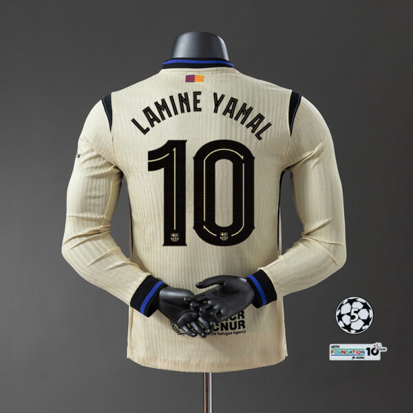 2025-26 BARCELONA  AWAY LONG SLEEVE (PLAYER VERSION)