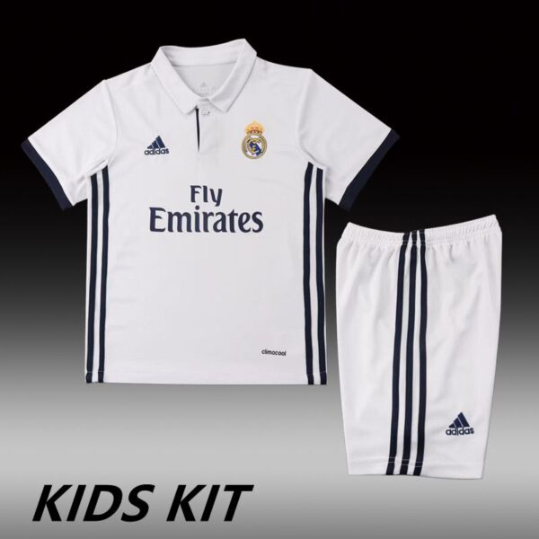 2016-17 REAL MADRID HOME KIDS KIT