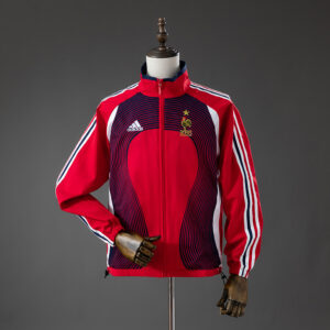 762eaecc9b.jpg 2026 FRANCE TRAINING WINDBREAKER - RED