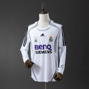 2006-07 REAL MADRID HOME LONG SLEEVE