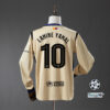 2025-26 BARCELONA  AWAY LONG SLEEVE (FAN VERSION)