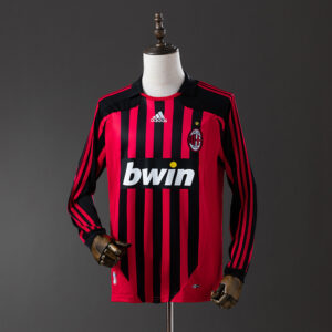 2007-08 AC MILAN HOME LONG SLEEVED