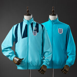 86b9484c2b.jpg ENGLAND REVERSIBLE JACKET WINDBREAKER - LIGHT BLUE