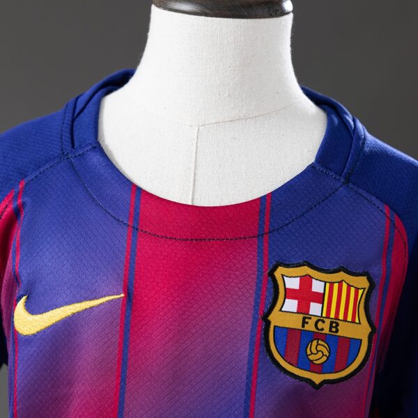 2025-26 BARCELONA HOME MEN AND KIDS KIT