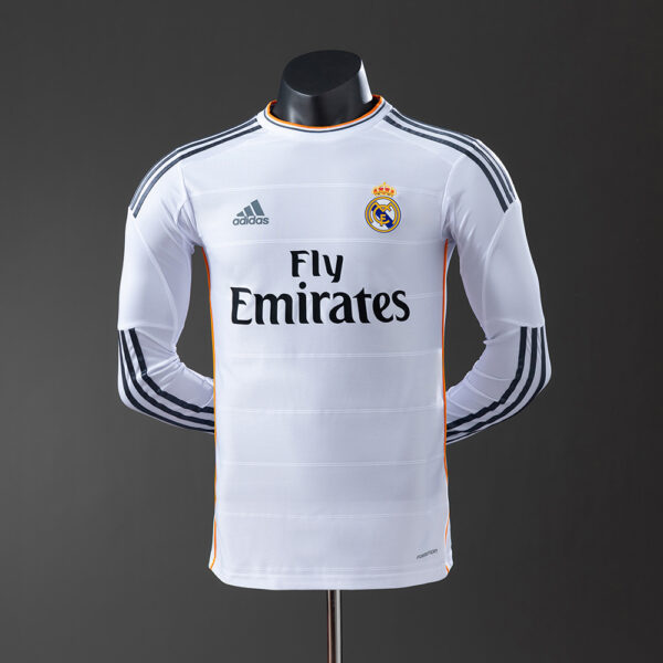 2013-14 REAL MADRID HOME LONG SLEEVE (PLAYER VERSION)