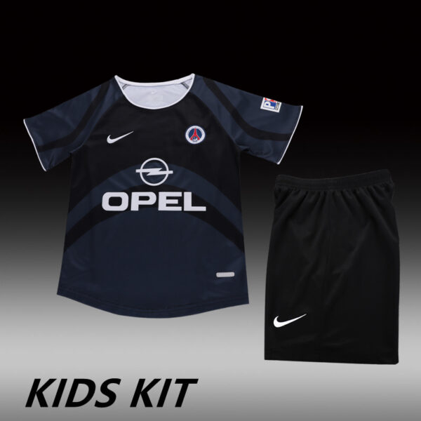 2001-02 PSG THIRD AWAY KIDS KIT