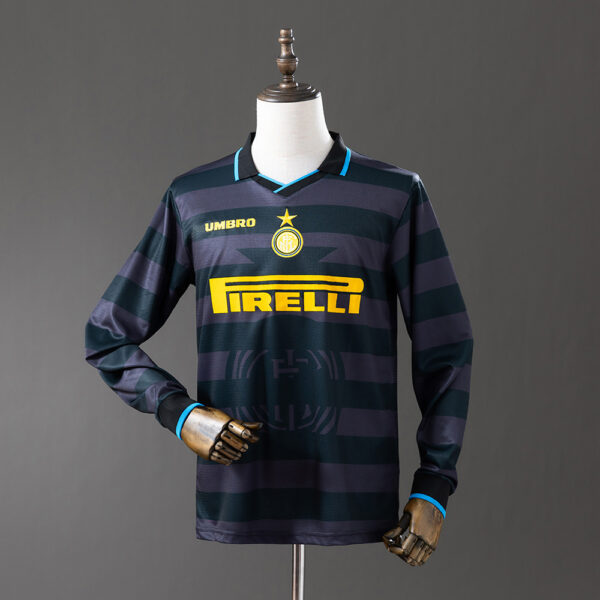 1997-98 INTER MILAN THIRD AWAY LONG SEEVE