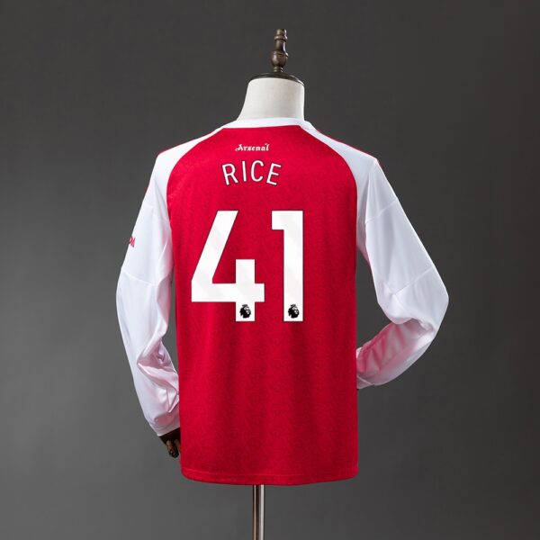 2025-26 ARSENAL HOME LONG SLEEVE (FAN VERSION)