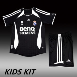 2006-07 REAL MADRID THIRD AWAY KIDS KIT