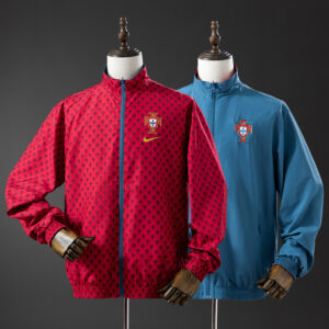 ae2b710619-2.jpg PORTUGAL REVERSIBLE JACKET WINDBREAKER - RED & CYAN