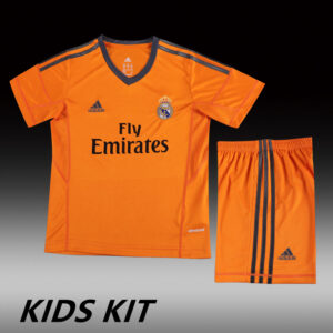 2013-14 REAL MADRID THIRD AWAY KIDS KIT