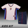 1998-99 BARCELONA AWAY KIDS KIT