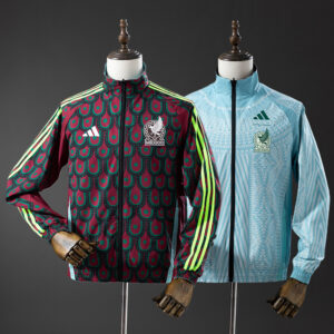 ba1526fec7.jpg MEXICO REVERSIBLE JACKET WINDBREAKER - RED & SKY BLUE