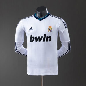 2012-13 REAL MADRID HOME LONG SLEEVE (PLAYER VERSION)