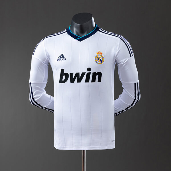 2012-13 REAL MADRID HOME LONG SLEEVE (PLAYER VERSION)