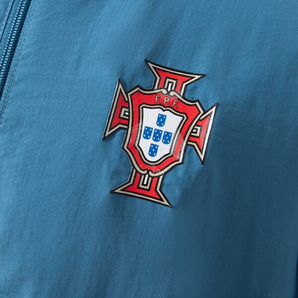 2025-26 PORTUGAL WINDBREAKER REVERSIBLE JACKET - RED & CYAN