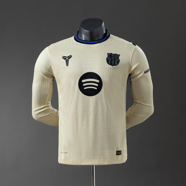 2025-26 BARCELONA AWAY LONG SLEEVE (PLAYER VERSION)