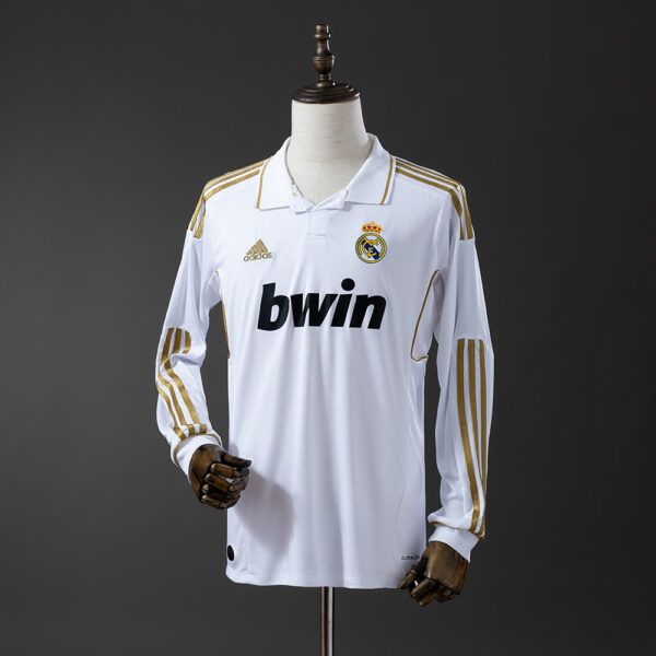 2011-12 REAL MADRID HOME LONG SLEEVE (FAN VERSION)