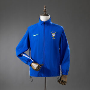 1998 BRAZIL WINDBREAKER JACKET - BLUE