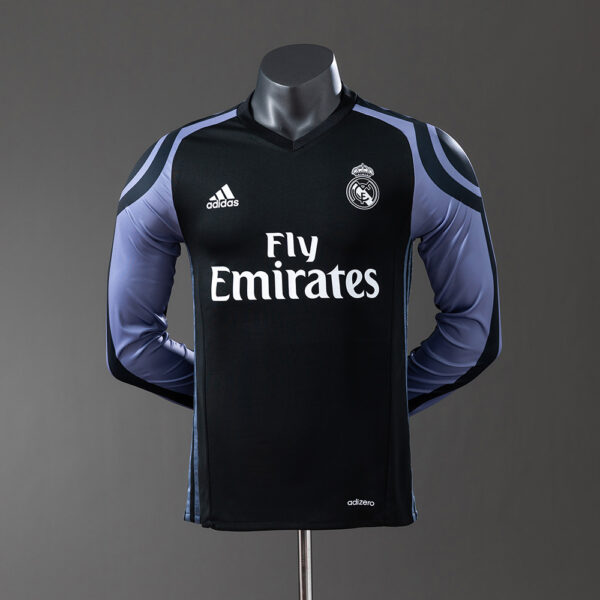 2016-17 REAL MADRID THIRD AWAY LONG SLEEVE PLAYER VERSION