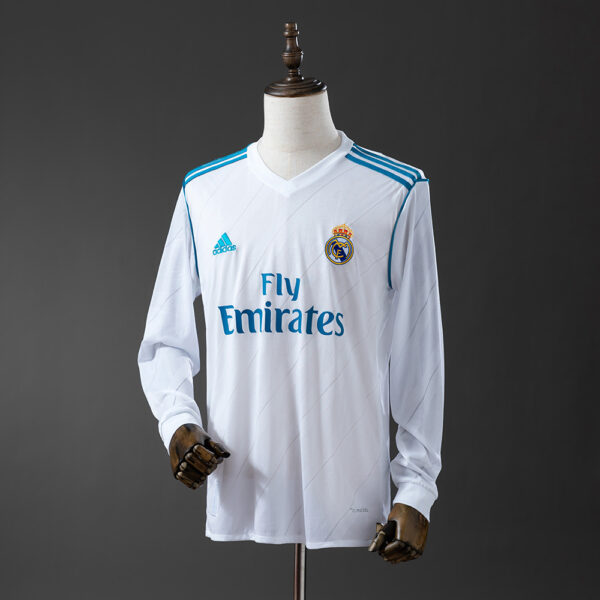 2017-18 REAL MADRID HOME LONG SLEEVE