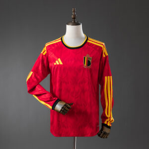 f6892c5c68.jpg 2026 BELGIUM WORLD CUP HOME LONG SLEEVE (FAN VERSION)