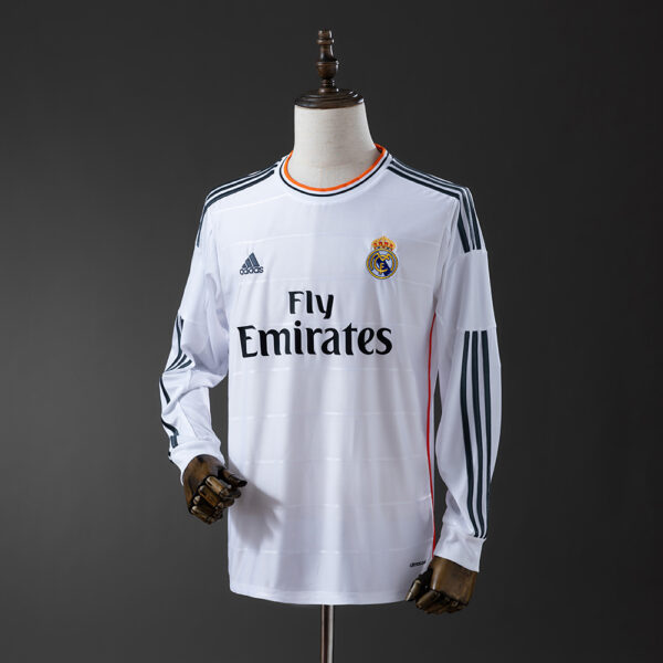 2013-14 REAL MADRID HOME LONG SLEEVE (FAN VERSION)