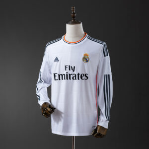 2013-14 REAL MADRID HOME LONG SLEEVE (FAN VERSION)