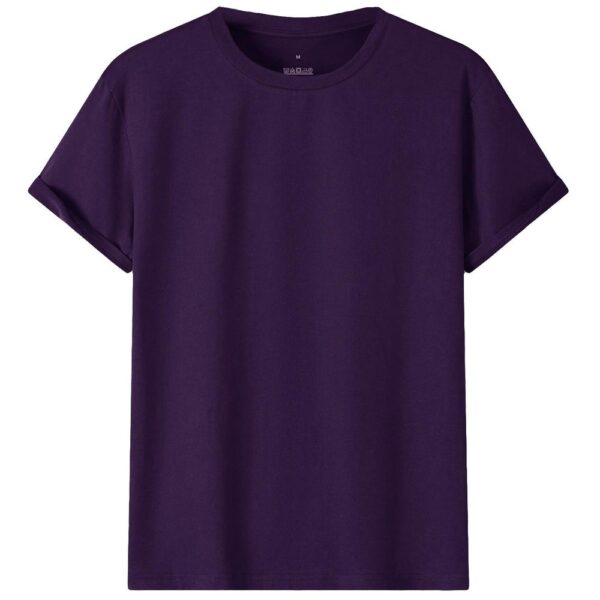 Purple Plain T-Shirt
